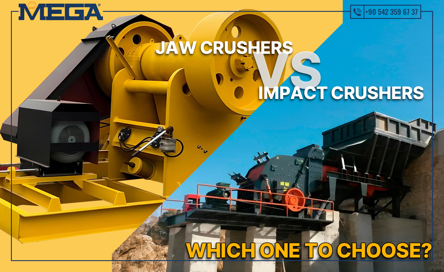 Jaw Crusher and Impact Crusher