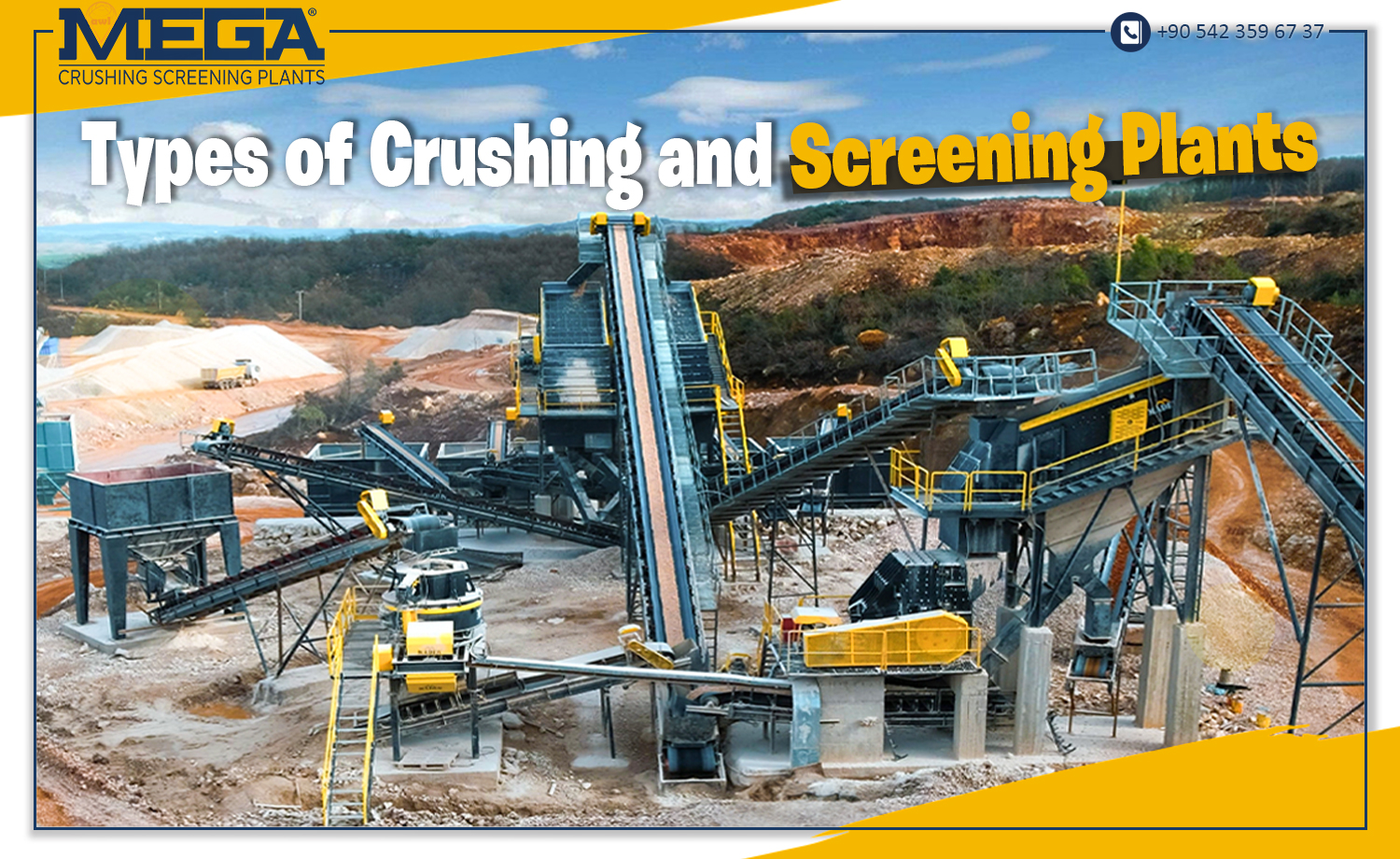 Crushing and screening plant